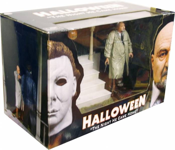 michael myers dr loomis figure