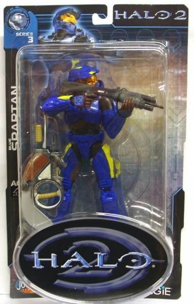 Halo 2 (Serie 3) - Blue Spartan (yellow strip)