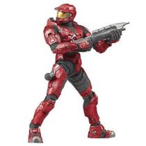 Halo 3 - Series 1 - Spartan Soldier [MARK VI] Red Version