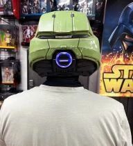 Halo Infinite - Cyber Craft - R&eacute;plique Casque Master Chief (John-117) avec LED (Cosplay)