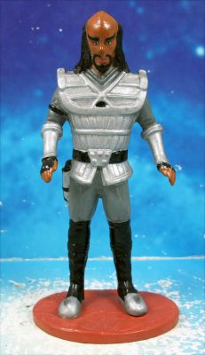 Star Trek 4.25 inches  Hamilton Worf figure 1992 RARE PVC 