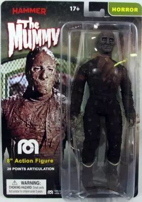 Hammer Films\' The Mummy (La Mal�diction des Pharaons) 1959 - Figurine Articul�e 20cm Mego