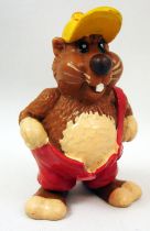 Hamster Willi - Figurine PVC  Schleich 1986 - Willi debout