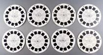Hanna-Barbera - Boite de 8 Disques Gaf View-Master 3D Pierrafeu Hucklberry Yogi R&eacute;f. 2728