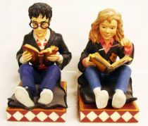 Harry Potter - Enesco - Book Buddy Bookend set (Harry & Hermione)