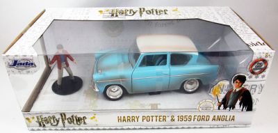 Harry Potter Jada 1 24 scale die cast 1959 Ford Anglia Harry