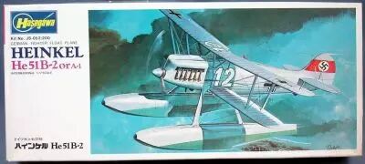 Hasegawa - Heinkel He51B-2 or A-1 1/72�me