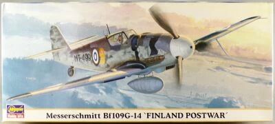 Hasegawa Hobby Kit 00707 - Messerschmitt Bf109G-14 Finland Postwar 1/72 Neuf Boite