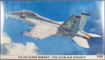 Hasegawa Hobby Kits 00741 - USAF F/A-18F Super Hornet VFA-154 Black Kinights 1/72 Neuf Boite Cellophanée