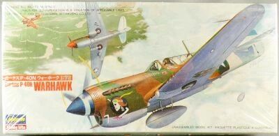Hasegawa Hobby Kits 510 - Curtiss P-40N Warhawk 1/72 Neuf Boite