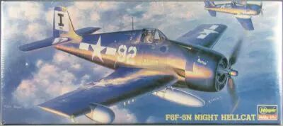 Hasegawa Hobby Kits SP109 - F6F-5N US Navy Night Hellcat 1/72 Neuf Boite Cellophan�e