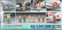 Hasegawa X48-7 - WW2 Japan German Us British Pilot Set1:48 Mint in Box