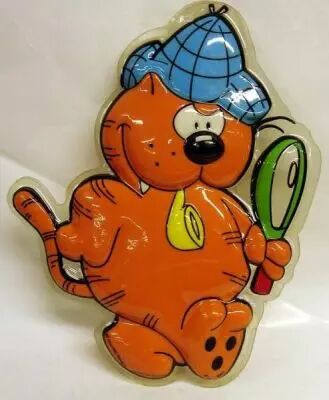 Heathcliff - Mirete - 3D Wall Hanger - Detective Heathcliff
