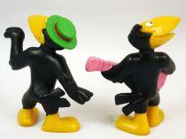 Heckle & Jeckle - Set de 2 Figurines PVC Bully 1981