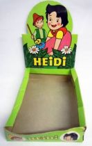 Heidi - set of 5 PVC  Heimo figures (+ Display Store)