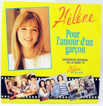 Hélène et les Garçons - Disque 45Tours - Bande Originale du feuilleton Tv - AB Disques 1992