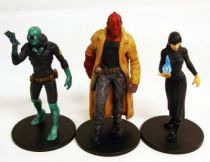 Hellboy - Set de 3 figurines PVC : Hellboy, Abe Sapien, Liz Sherman