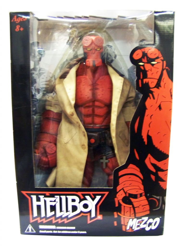 hellboy mezco comic figure