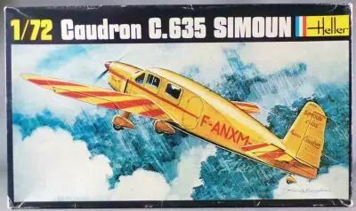 Heller - 208 Caudron C.635 Simoun 1�re Version 1/72 Neuf Boite