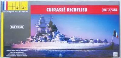 Heller - 81086 Cuirass� Richelieu Marine Militaire Fran�aise 1/400 Neuf Boite Cellophan�e