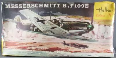 Heller - L 089 Messerschmitt B. f 109E 1/72 Neuf Boite Cellophan�e