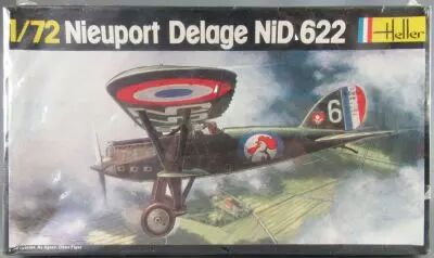 Heller - N�224 Nieuport Delage NiD 622 1:72 MISB