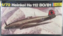 Heller - N°240 Heinkel He 112 B0/B1 2 Décorations 1/72 Neuf Boite Cellophanée