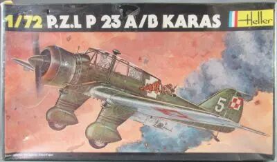 Heller - N�247 P.Z.L. P 23 A/B Karas 2 Decorations 1:72 MISB