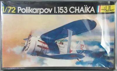 Heller - N�249 Polikarpov I. 153 Cha�ka 2 D�corations 1/72 Neuf Boite Cellophan�e