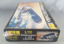 Heller - N°249 Polikarpov I. 153 Chaïka 2 Décorations 1/72 Neuf Boite Cellophanée