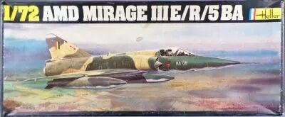 Heller - N�253 AMD Mirage IIIE/R/5 BA 1:72 MIB