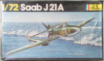 Heller - N°261 Saab J21A 2 Décorations 1/72 Neuf Boite Cellophanée