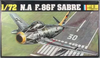 Heller - N�277 N.A F.86F Sabre 2 D�corations 1/72 Neuf Boite