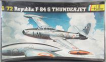 Heller - N°278 Republic F-84 G Thunderjet 2 Décorations 1/72 Neuf Boite Cellophanée