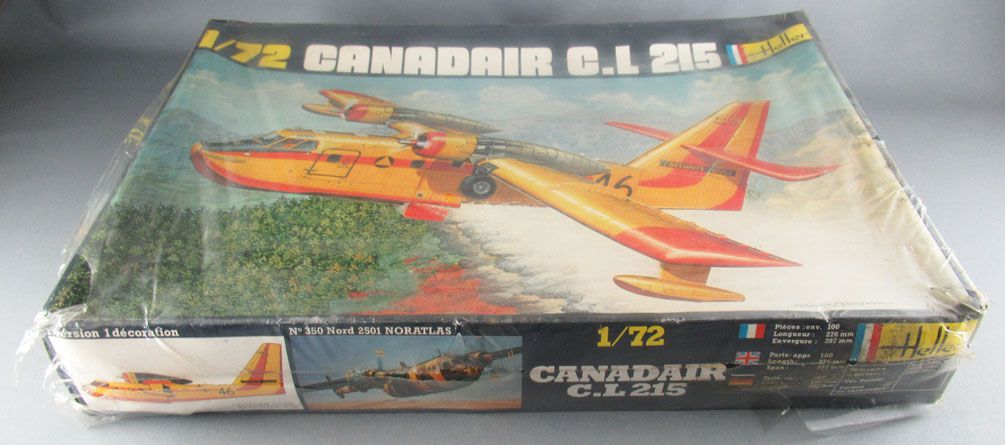 Maquette avion : Kit : Canadair CL-215 - Heller - Rue des Maquettes