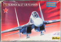 Heller - N°80371 Sukhoi Su-27 UB Flanker 1/72 Neuf Boite