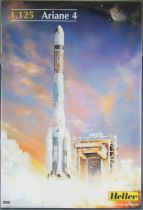 Heller - N°80400 Ariane 4 Lanceur Européen de Satellites 1/125 Neuf Boite Cellophanée