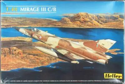 Heller - N�80411 Mirage III C/B Avion Chasse 1/48 Neuf Boite