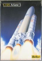 Heller - N°80441 Ariane 5 Lanceur Stellite 1/125 Neuf Boite Cellophanée