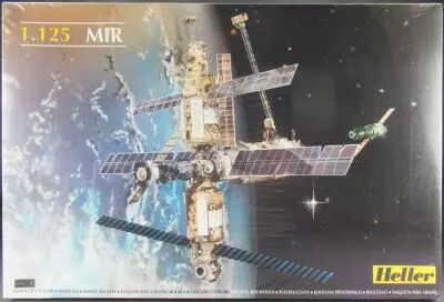 Heller - N�80442 Station Spaciale MIR 1/125 Neuf Boite Cellophan�e