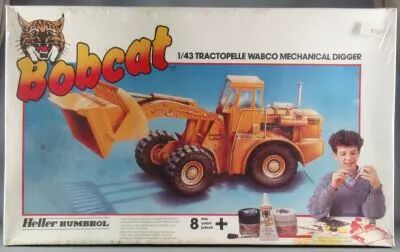 Heller Bobcat - N�3505 Wabco Mechanical Digger 1:43 Mint Sealed Box
