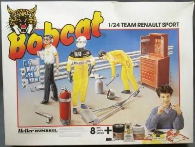 Heller Bobcat - N�3514 Team Renault Sport 1/24�me