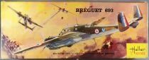 Heller L392 - Br&eacute;guet 693 S&eacute;rie Mus&eacute;e WW2 Avion Fran&ccedil;ais 1/72 Neuf Boite