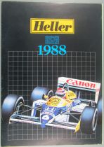 Heller Model Kit 1988 New Models Leaflet Catalog A4 8 Color Pages