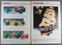 Heller Model Kit 1988 New Models Leaflet Catalog A4 8 Color Pages