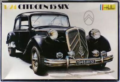 Heller N�763 - Citro�n Traction 15 Six 1/24 Neuf Boite