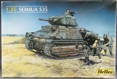 Heller N�81134 - WW2 French Army Somua S35 Tank 1:35 MIB