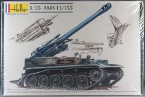 Heller N°81151 - French Army AMX 13/155  Tank & 25mm Gun 1:35 MISB