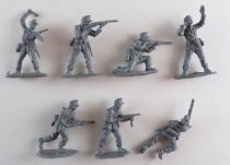 Heller ? Revell ? Italieri ? - 1/72 - WW2 81 Soldats Afrika Corps Moule Airfix sans Boite