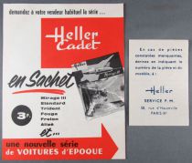 Heller RL 1085 - Snecma Coléoptère Rare Maquette 1960 1/40 Proche Neuf Boite